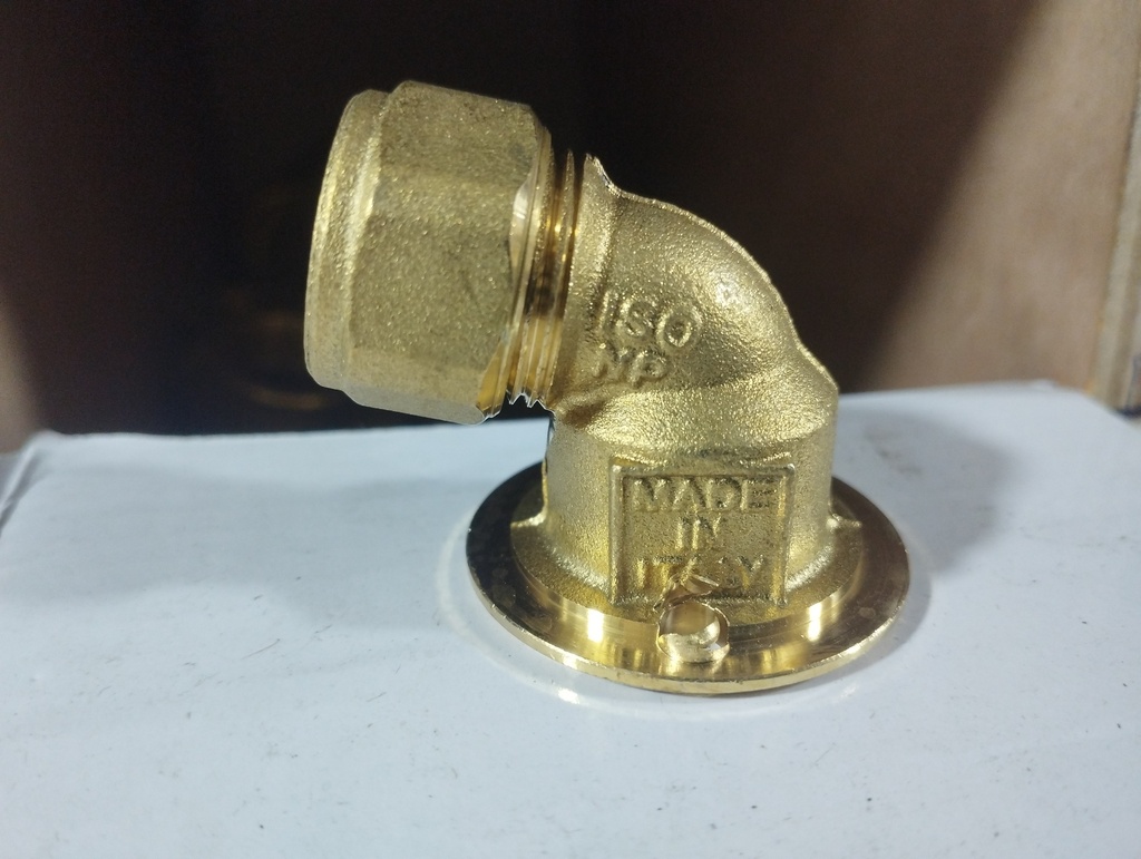 كوع نحاس 16 ملم ايطالي 