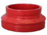 كباية حديد أحمر فرزة UL/FM 2"×3" للاطفاء