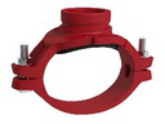مرابط فرزة تفرع حديد أحمر UL/FM 2"×3"
