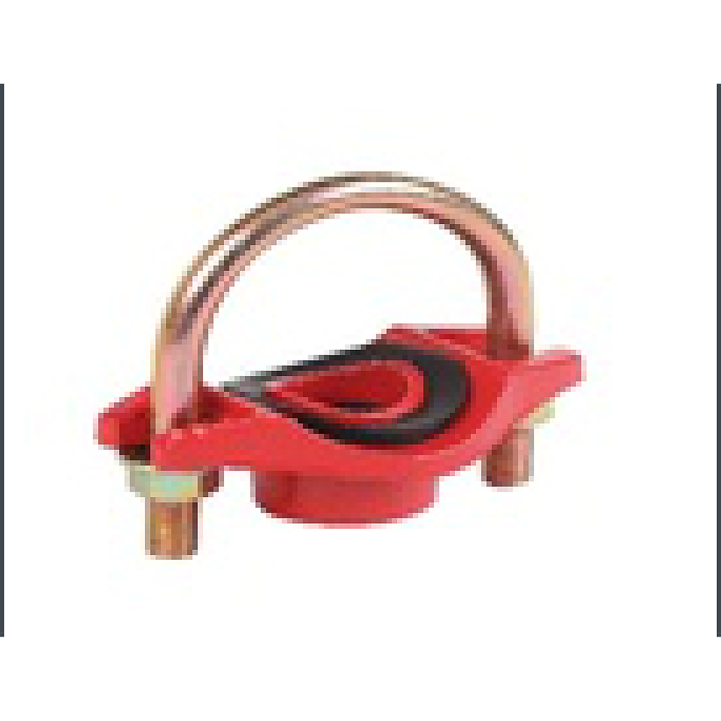 مرابط سن تفرع ميكانيكال حديد أحمر UL/FM 1"×1/2"