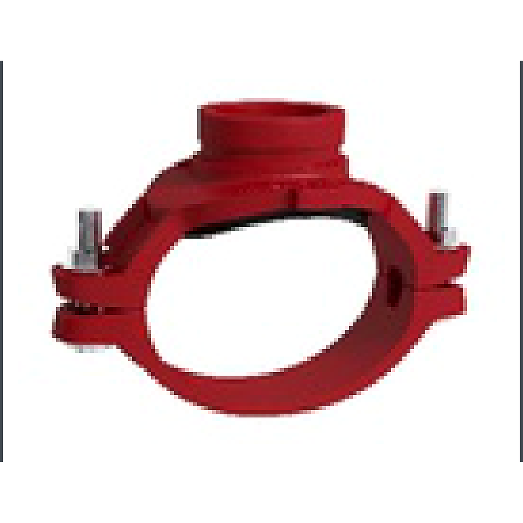 مرابط فرزة تفرع حديد أحمر UL/FM 1.5"×2"