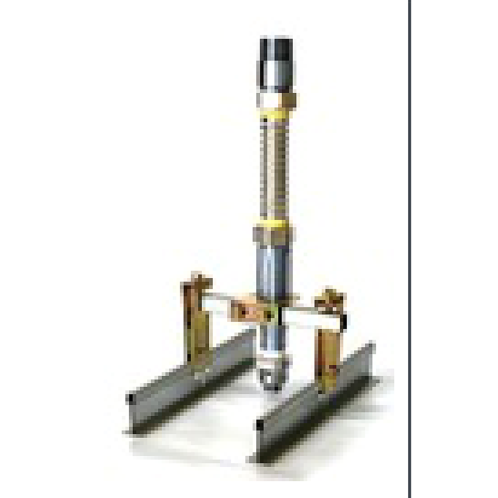 بربيج مرن عزل استانلس 70CM لمرش اطفاء حريق ديكور 1/2F×1"M